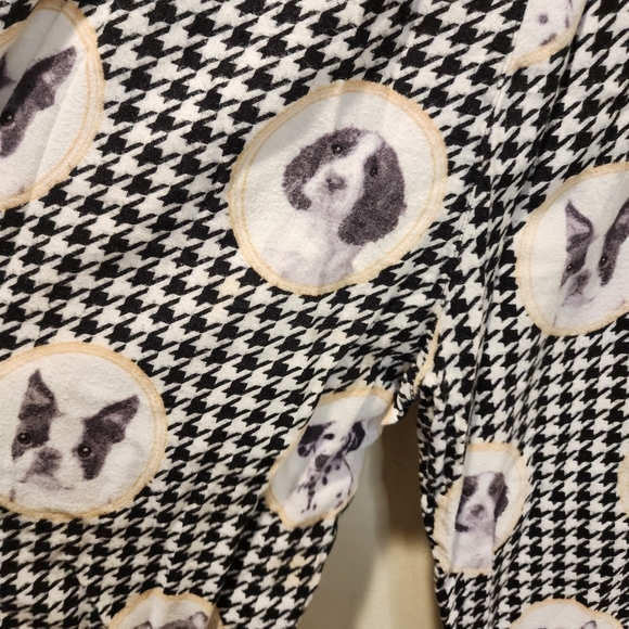 P. J salvaje Dogs Puppies Printed Pajama pant size M - Picture 8 of 13